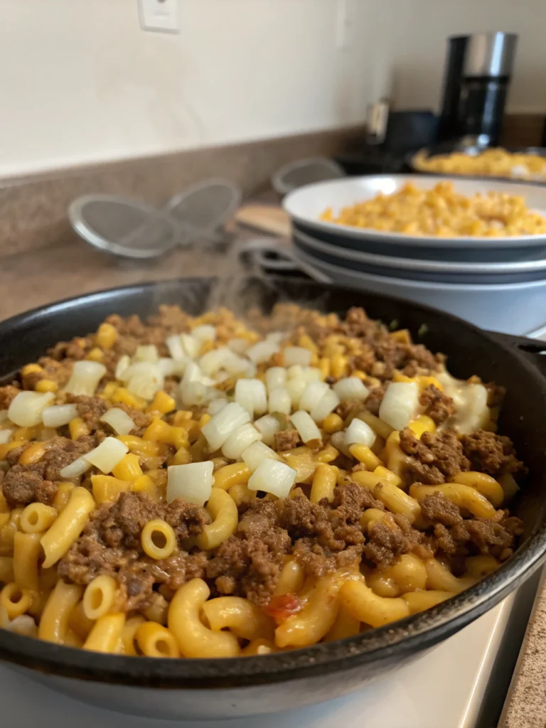 Cheeseburger Macaroni Recipe - Meatrecipes