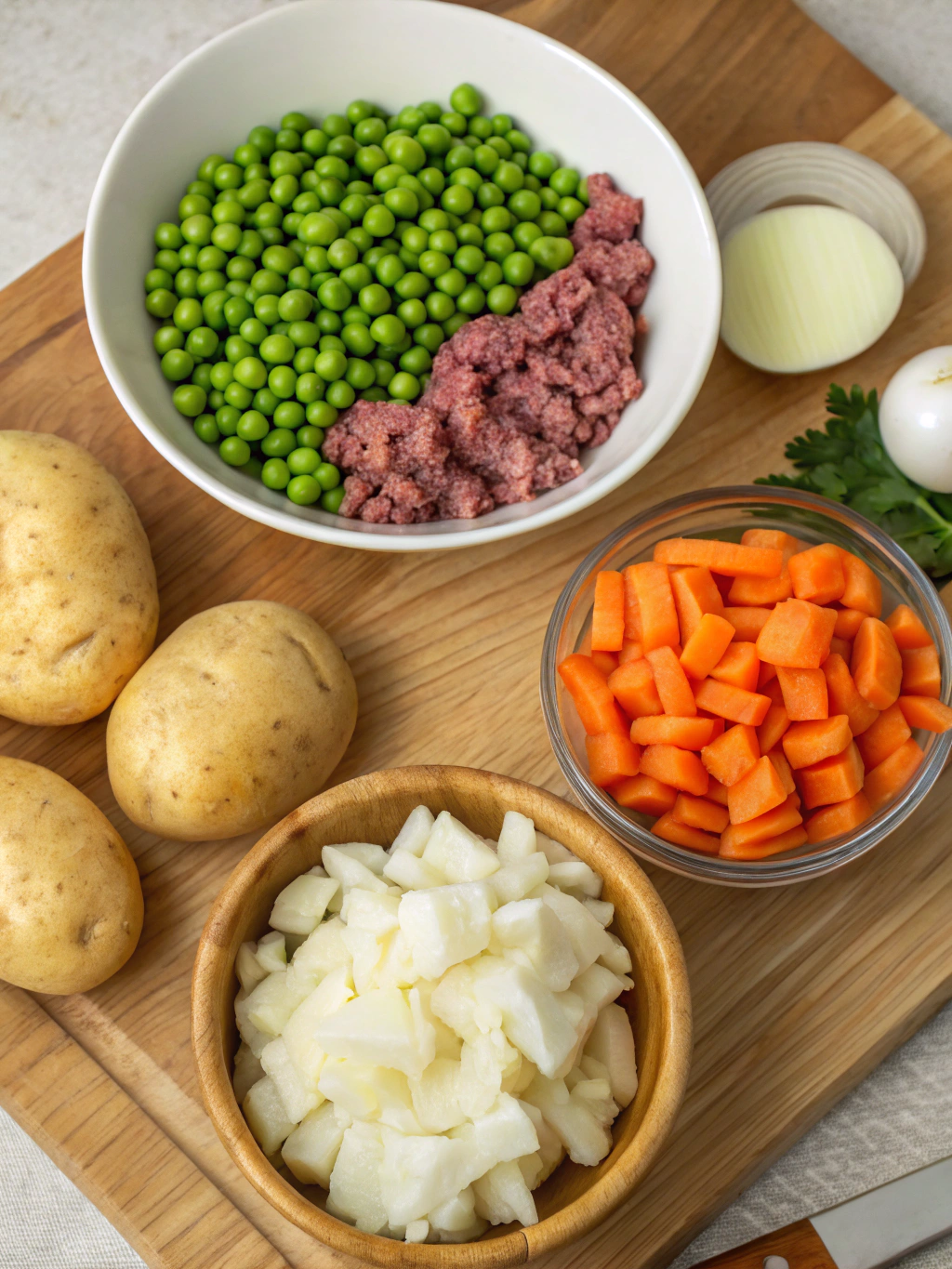 Easy Shepherds Pie ingredients.webp - Easy Shepherd's Pie