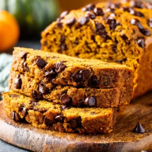 PERFECT PUMPKIN CHOCOLATE BREAD
