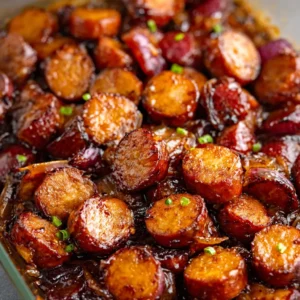 BBQ SAUSAGE BITES: ADDICTIVE!