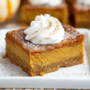 BEST EVER PUMPKIN BARS