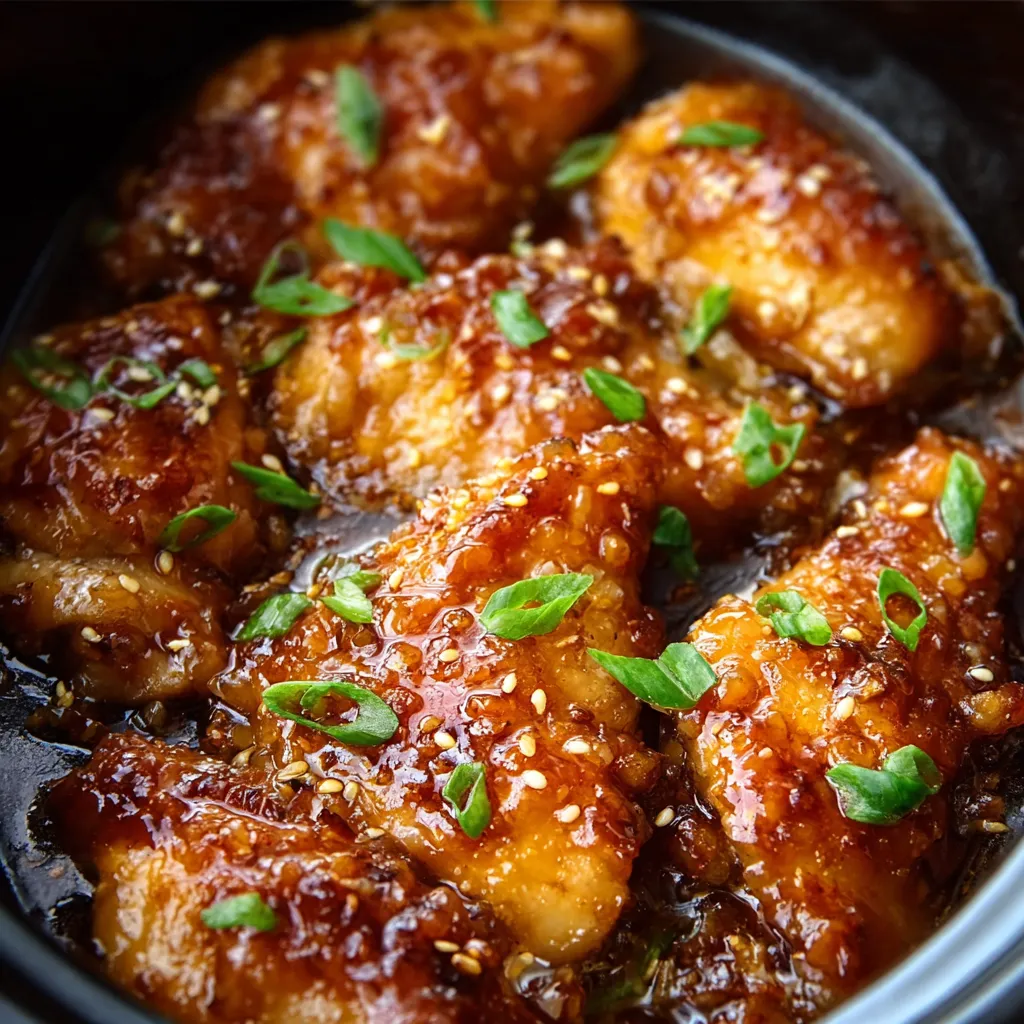 Crockpot Honey Garlic Chicken: Easiest Dump & Forget Dinner!