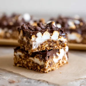 NO-BAKE S’MORES BAR BLISS