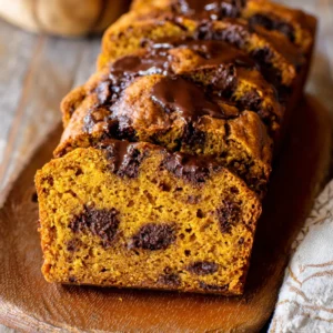 PERFECT PUMPKIN CHOCOLATE BREAD