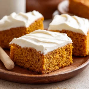 PERFECT PUMPKIN CREAM CHEESE BARS