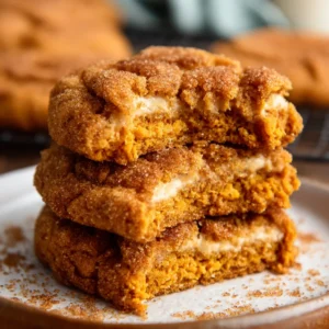 PERFECT PUMPKIN SNICKERDOODLE COOKIES