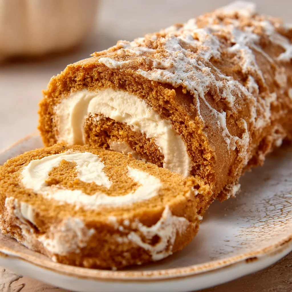 PERFECT PUMPKIN SPICE CAKE ROLL