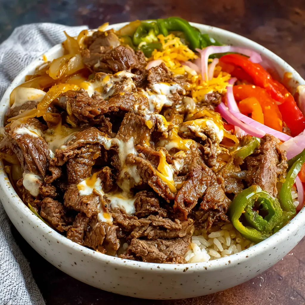 PHILLY CHEESESTEAK BOWLS: YES, PLEASE