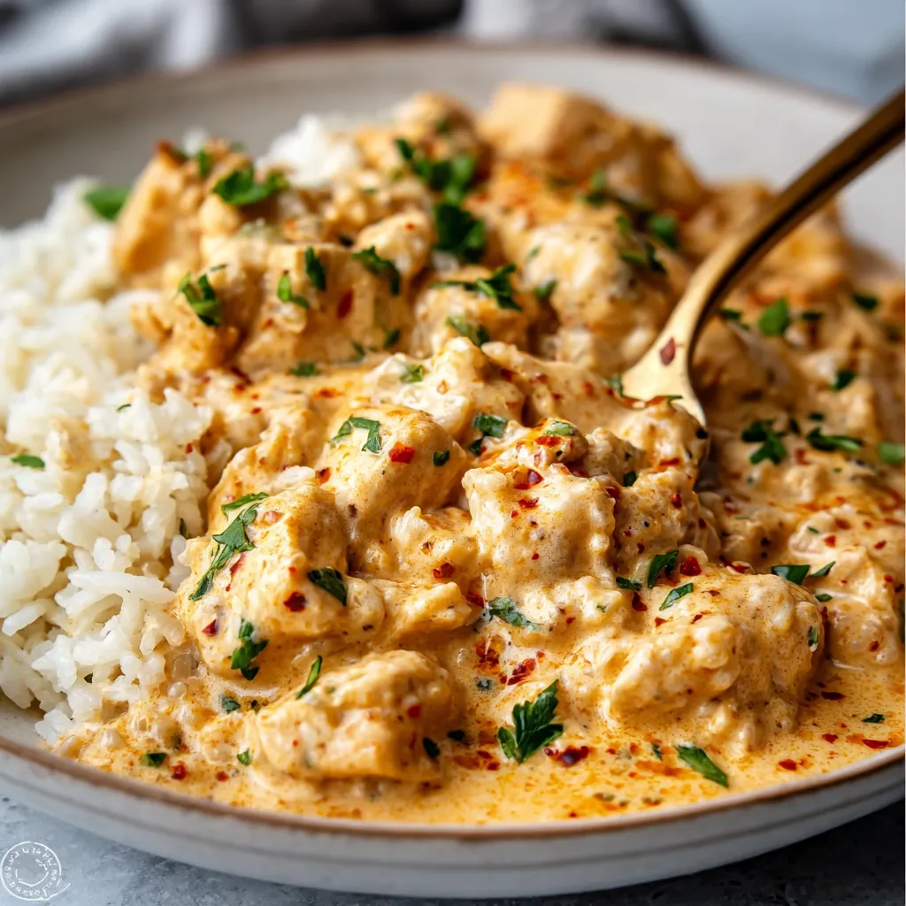 Quick & Easy Creamy Chicken & Rice: Weeknight Dinner! – omarezepte24