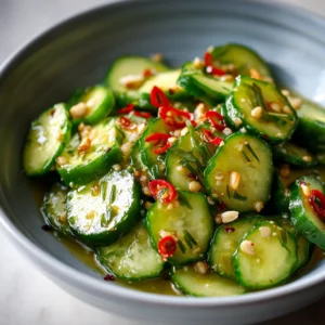 REFRESHING ASIAN CUCUMBER SALAD
