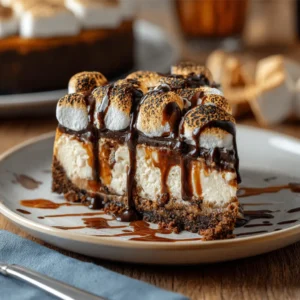 S’MORES CHEESECAKE TO DIE FOR