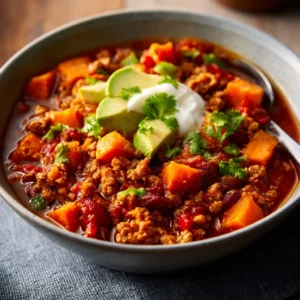 ULTIMATE SWEET POTATO CHILI